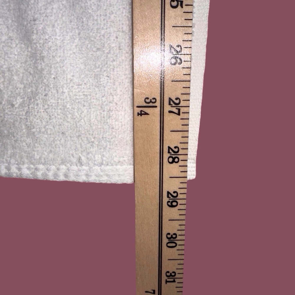 VTG Springmaid Made USA Hand Towel 90s Cottagecore Retro Pink Roses Blue Stripes - Picture 10 of 10